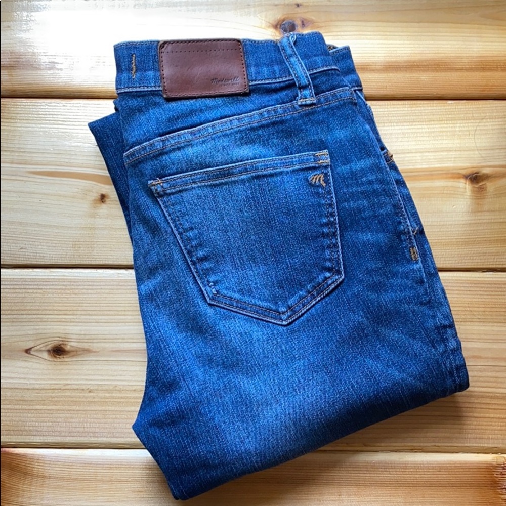 Madewell Denim Distressed Skinny Skinny Jeans